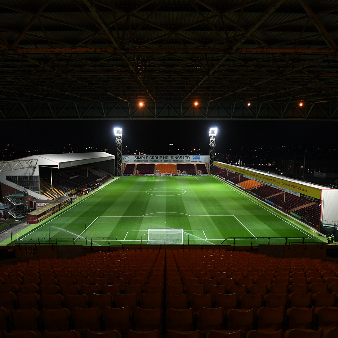 MotherwellWomen's tweet photo. A night under the lights 🏟️

Motherwell will face Glasgow Women on Tuesday 18 April at Fir Park.