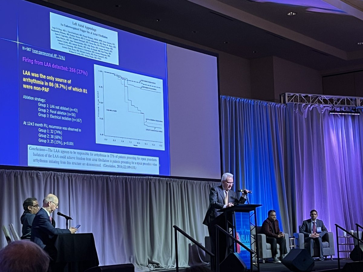 Danish Bawa (@danishbawa3) on Twitter photo #ClashOfTitans #Debate <a href="/DJ_Lakkireddy/">DJ Lakkireddy</a> Vs <a href="/natale_md/">Andrea Natale MD</a>
Endocardial LAA Isolation with RFA Followed by an Occluder Placement is a Better Strategy for Persistent AF Patients? Epicardial LAA Exclusion and RFA is a Better Strategy for Persistent AF Patients? #ClashOfTitans #Debate <a href="/DJ_Lakkireddy/">DJ Lakkireddy</a> Vs <a href="/natale_md/">Andrea Natale MD</a>
Endocardial LAA Isolation with RFA Followed by an Occluder Placement is a Better Strategy for Persistent AF Patients? Epicardial LAA Exclusion and RFA is a Better Strategy for Persistent AF Patients?