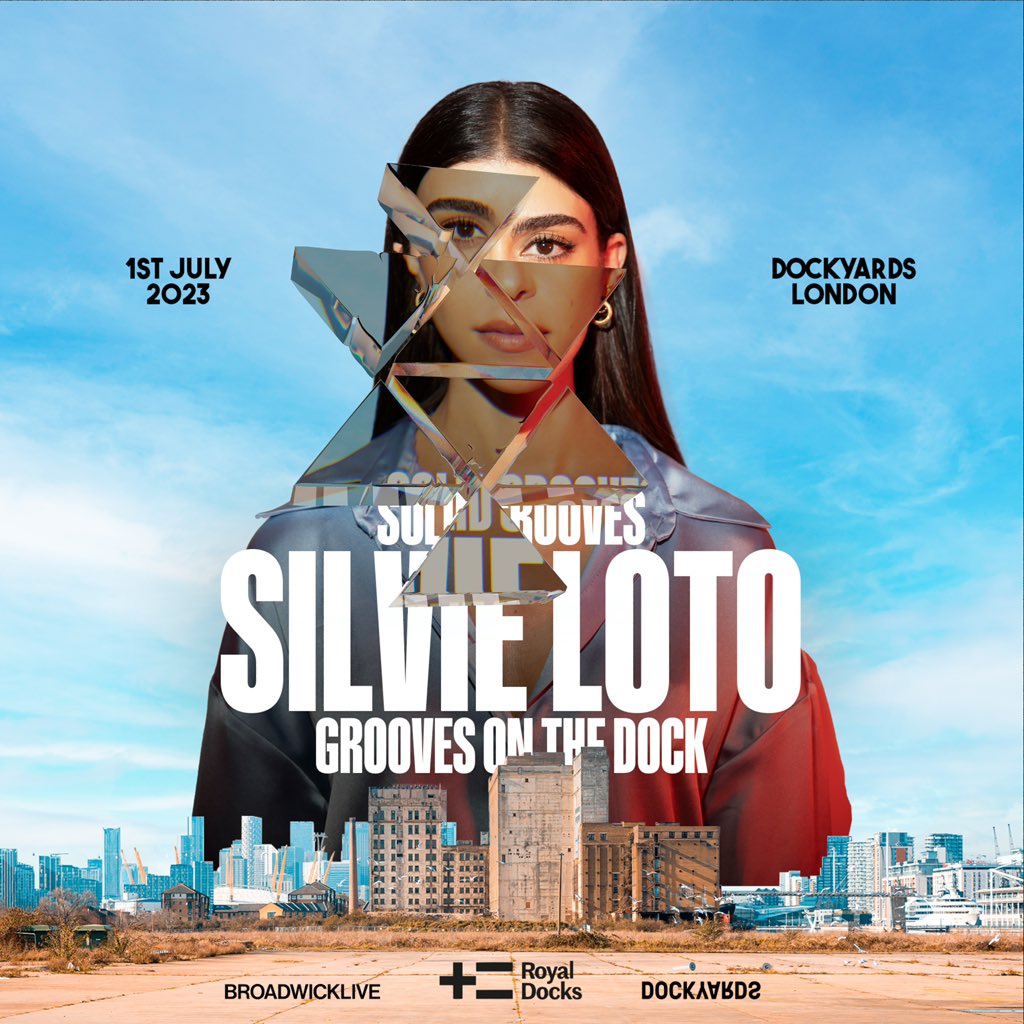 Solid Grooves (@solidgrooves_) on Twitter photo Artist 010: <a href="/silvieloto/">Silvie Loto</a> 🇮🇹
Silvie back in London this summer as we take over the iconic Royal Docks for one day only ☀️ @DockyardsLondon Artist 010: <a href="/silvieloto/">Silvie Loto</a> 🇮🇹
Silvie back in London this summer as we take over the iconic Royal Docks for one day only ☀️ @DockyardsLondon