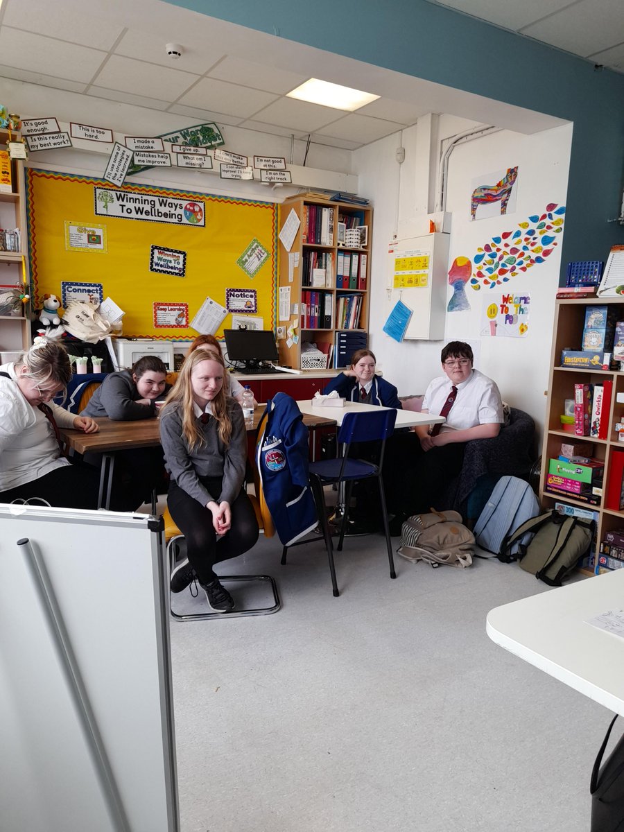 Our students joined a workshop about social enterprise with Aimee through the LIT (Learning Inclusively Together) programme & our youth worker Charlene. The group was also joined online by Dave from Madlug, who told the young people about his social enterprise project.