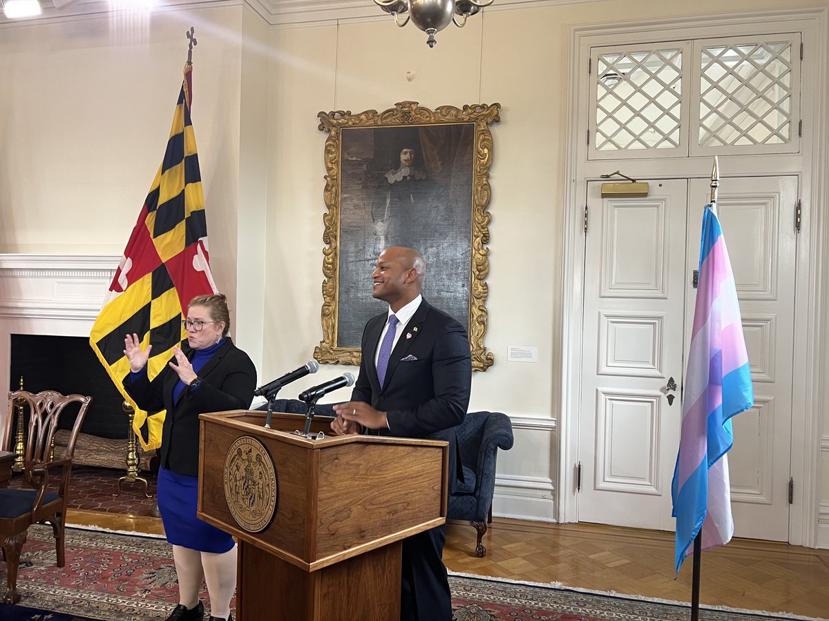 LilyQiMaryland's tweet image. Today, March 31, has been officially declared Maryland’s #TransgenderDayofVisibility by ⁦@GovWesMoore⁩. A powerful and proud moment with the trans Marylanders and the Moore/Miller Administration. #TransEquity #Working4MD