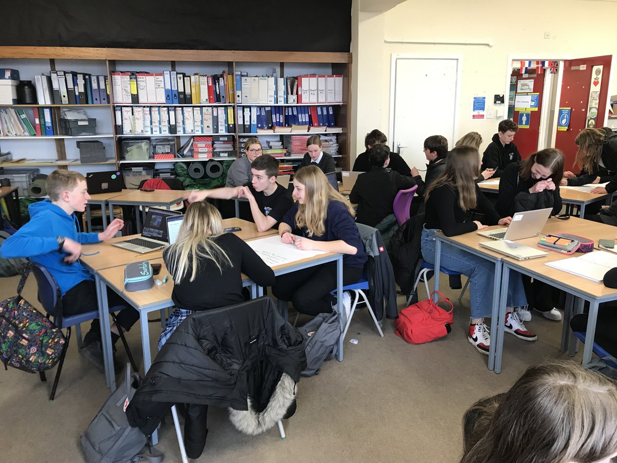 languagesatbhs's tweet photo. On Tuesday we stayed in school, with pupils attending lessons and doing some work towards their  
@ukgconnection project, who are helping to fund the exchange. Some got to take part in the HE department's Hospitality Takeover event @BHSHomeEc https://t.co/kqq9XbEtrd