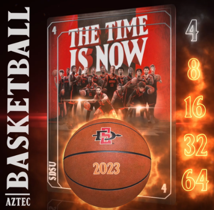 TAPinvest's tweet photo. The #SDSU #FinalFour NFT is dropping today! Celebrate this EPIC moment in @Aztec_MBB  basketball history with this limited edition #NFT.  

Get yours for FREE now at https://t.co/9vxXpmXaJd by simply submitting your HUMBL Wallet address!

#HUMBL #VerifiedbyBLOCKS #MarchMadness https://t.co/wlTvU86CkY