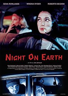 🎬 Günün Filmi 🎬
Night on Earth (1991)
(Dünyada Bir Gece)

#gününfilmi #nightonearth #jimjarmusch #WinonaRyder #robertobenigni #genarowlands
#filmtavsiyesi #filmönerisi #movies #film