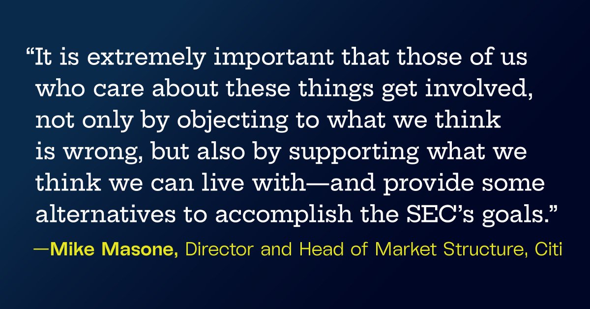 Comment letters responding to the SEC proposed market structure reforms are due today. It’s an important opportunity for market participants to have their voices heard. Watch the latest X Sessions video to learn more: memx.com/x-sessions-sec…