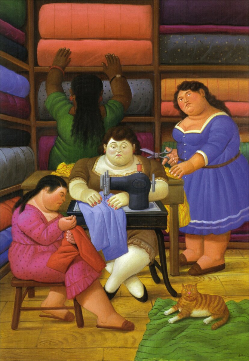 The Designers, 2000 #fernandobotero #botero wikiart.org/en/fernando-bo…