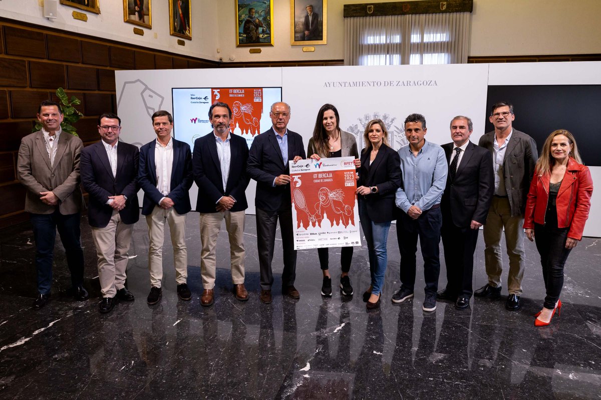 #Deportes / #Tenis:

El I Challenge <a href="/Ibercaja/">Ibercaja</a> Ciudad de Zaragoza, del 10 al 16 de abril, reunirá en las instalaciones de la SD Tiro de Pichón a 56 tenistas de primer nivel internacional, muchas de ellas dentro del top 100 mundial.

👇DETALLES👇
zaragozabuenasnoticias.com/2023/03/31/la-…