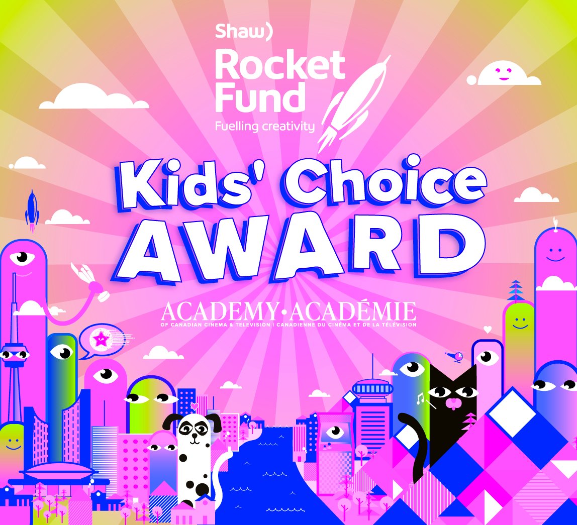 The final voting round for the 2023 Shaw @RocketFund 🚀 Kids’ Choice Award is closing tonight at 11:59 PM ET! Parents, you still have time to sign your child up to vote to help their favourite Canadian kids’ series win this award by visiting academykidschoice.ca