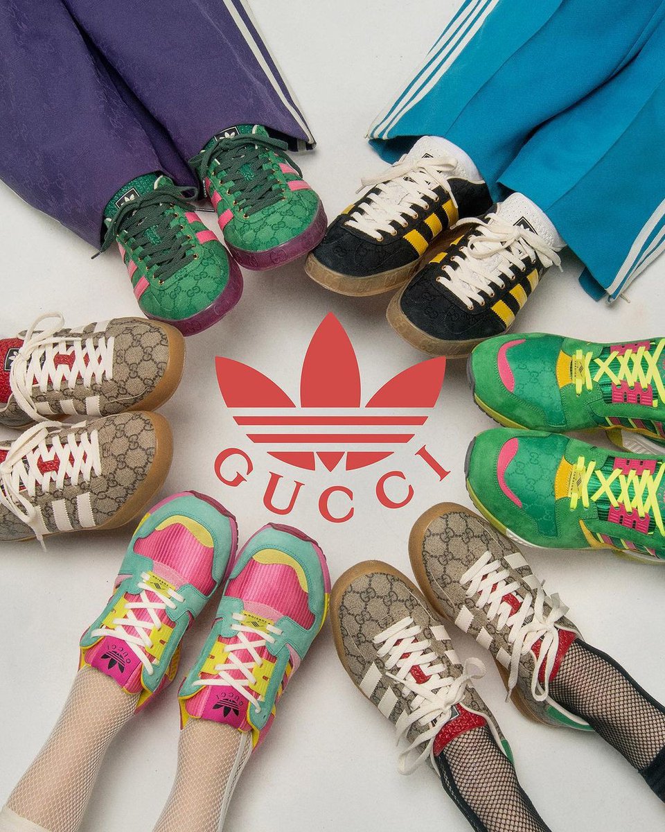 Propelling the contemporary narrative forward by drawing from two historic archives, the #adidas x #Gucci collection can now be found on LAB through our #personalshoppers
 luxafrique.boutique/collections/gu…

#LuxAfriqueBoutique #sneakers #sneakerhead #sneakernews #adidasxGucci