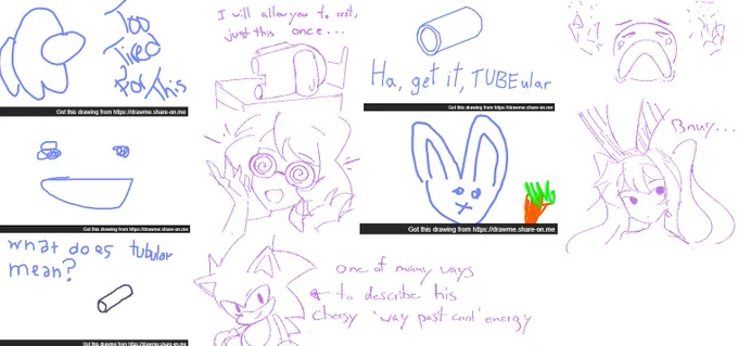 Very tubular, fellas, I left some draws of my own 😎
(got a second batch incoming) 