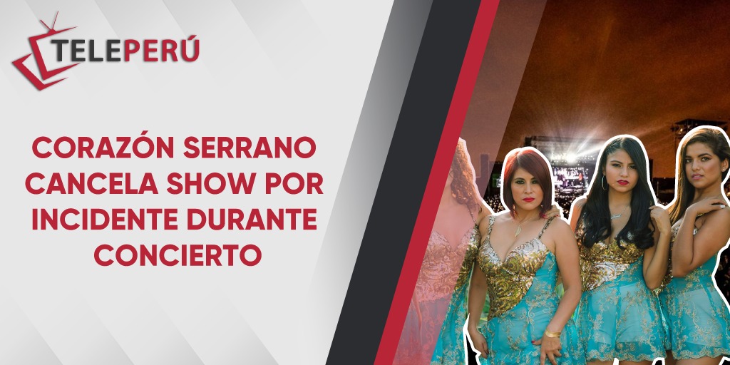 TELEPERUTV's tweet photo. #Música| La famosa #agrupación #femenina de #cumbia no pudo concluir su #presentación en #Tumbes debido a unos inesperados incidentes.
👉https://t.co/SKRVlnQ8fJ https://t.co/qoATMwNP4O