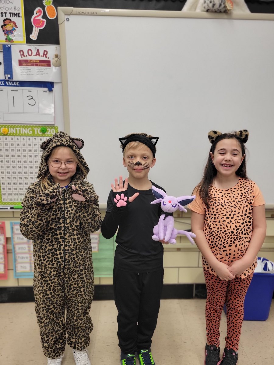 WV_Wildcats's tweet photo. 1st grade students dressed the part as they presented animal reports at Westview today! #ALCS100 #westviewpride https://t.co/DomIaX1Ddb