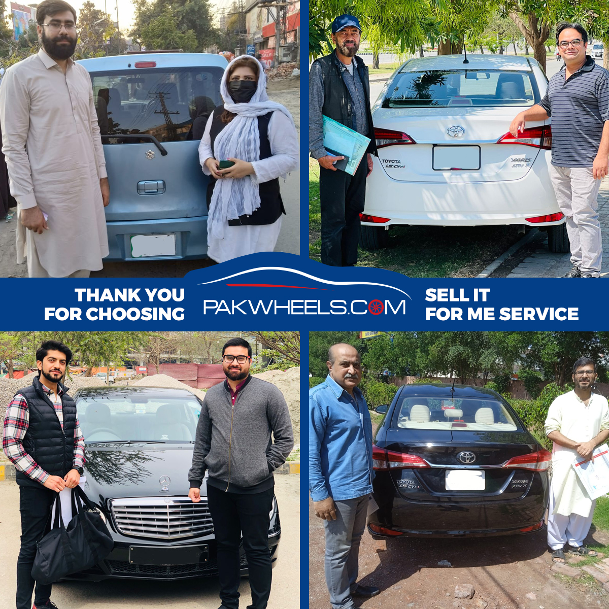 PakWheels's tweet photo. A big shout out to all our Happy Customers for choosing PakWheels Sell It For Me! ππ
Sell your car hassle-free: https://t.co/3pNA9JI8Hm
#HappyCustomers #SellItForMe #sifm #PakWheels https://t.co/4wKpnNC16w