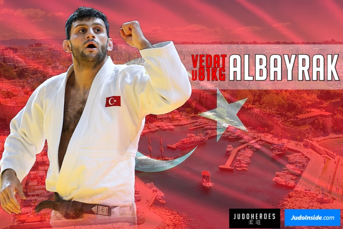 Vedat Albayrak  🇹🇷 is up for a big challenge tomorrow. In order to top the podium in the U81kg categorie he has to go past top athletes like Casse, Muki, Mollaei, Boltaboev and many more... #JudoAntalya #JudoHeroes
