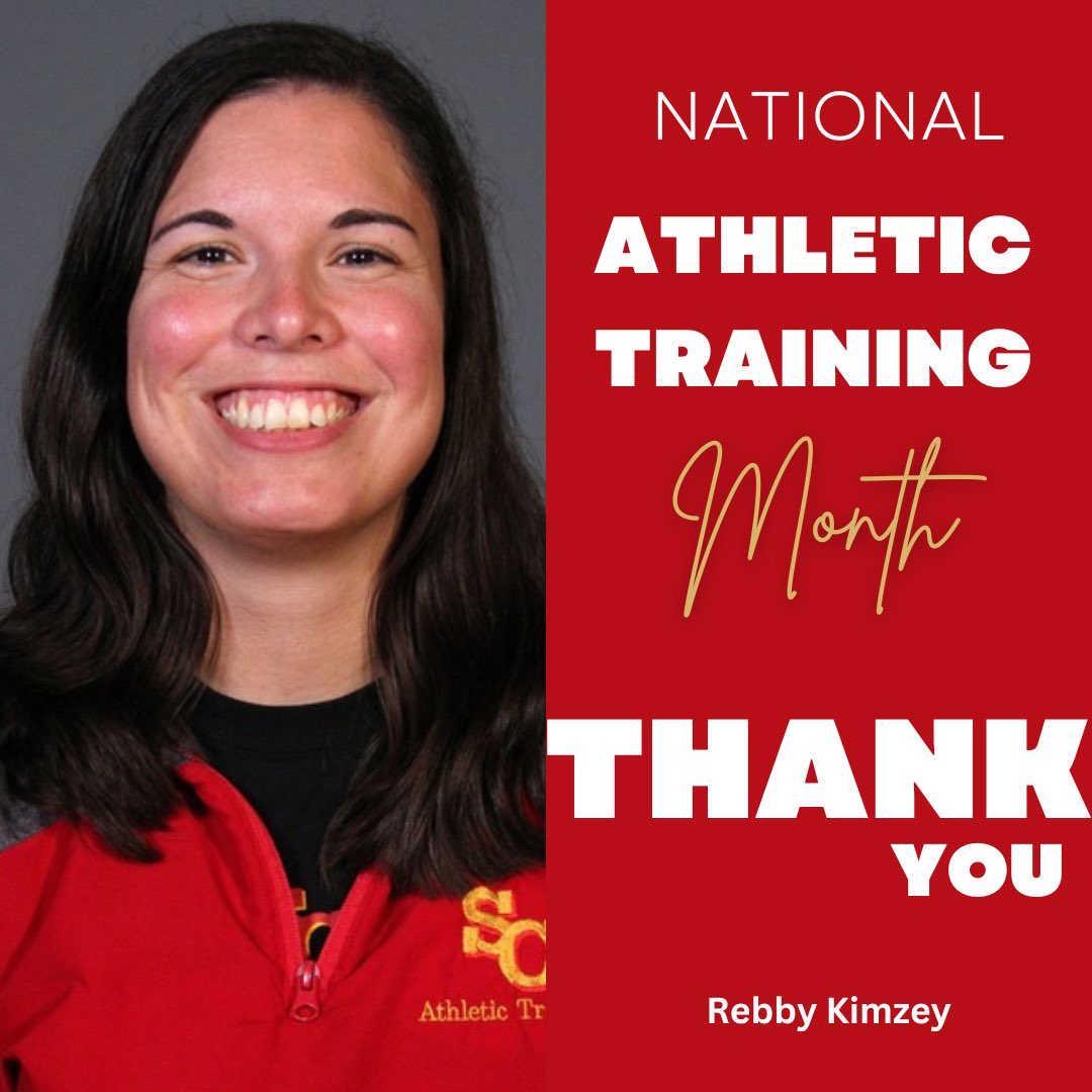 SportsmedSc's tweet photo. As National Athletic Training Month comes to an end, we want to say a big thank you to our amazing Athletic Trainers! Thank you for everything you do! #NATM https://t.co/5KQ7weAPdY