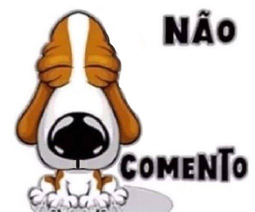 o cachorro do não comento não sei se comento