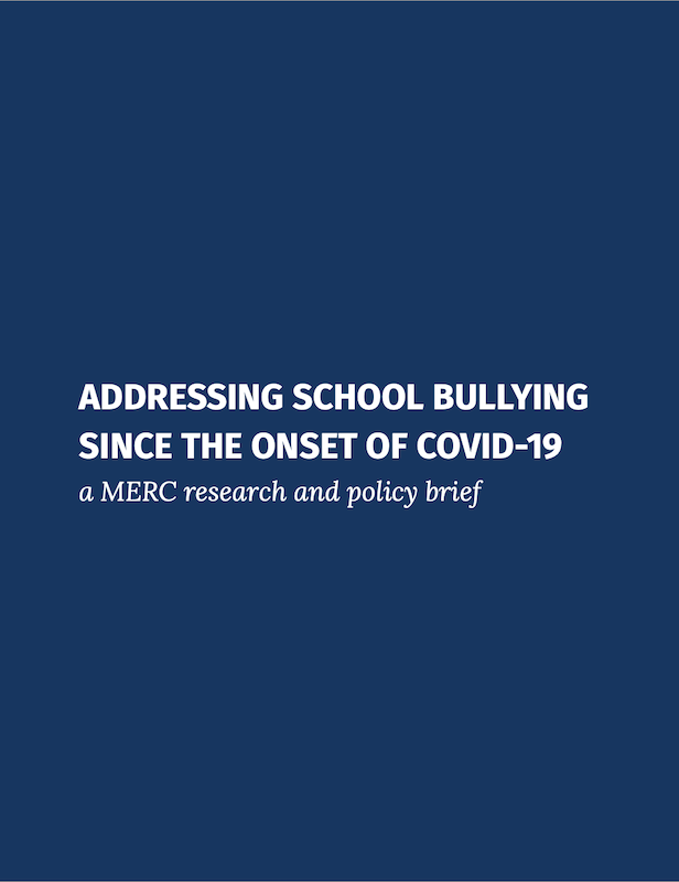 RichmondMERC's tweet photo. How has #bullying changed since the onset of #COVID19 and what can schools do about it? Check out our latest #research brief to learn more:
https://t.co/oh4WEa3xm7

@vcusoe @glndschools @HanoverSchools @HenricoSchools @Pburg_Schools @RPS_Schools @RPP_Network @kmoritzrudasill https://t.co/4c4vv5Nx95