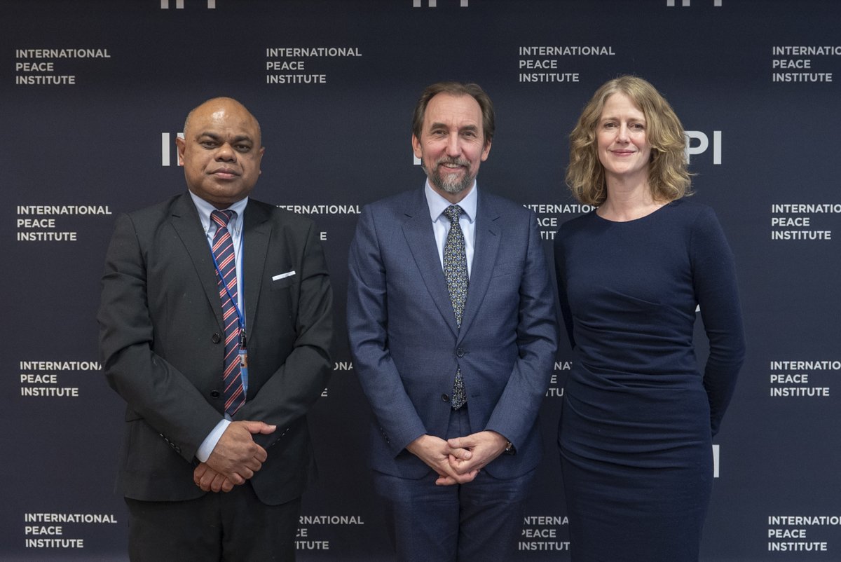 The current way of life based on carbon needs to change; global solidarity and legal avenues are critical. Asserted IPI President @raad_zeid in yesterday’s policy forum on “Legal Avenues to Fight Climate Change”

Click the link to watch the full recording: ipinst.org/2023/03/legal-…