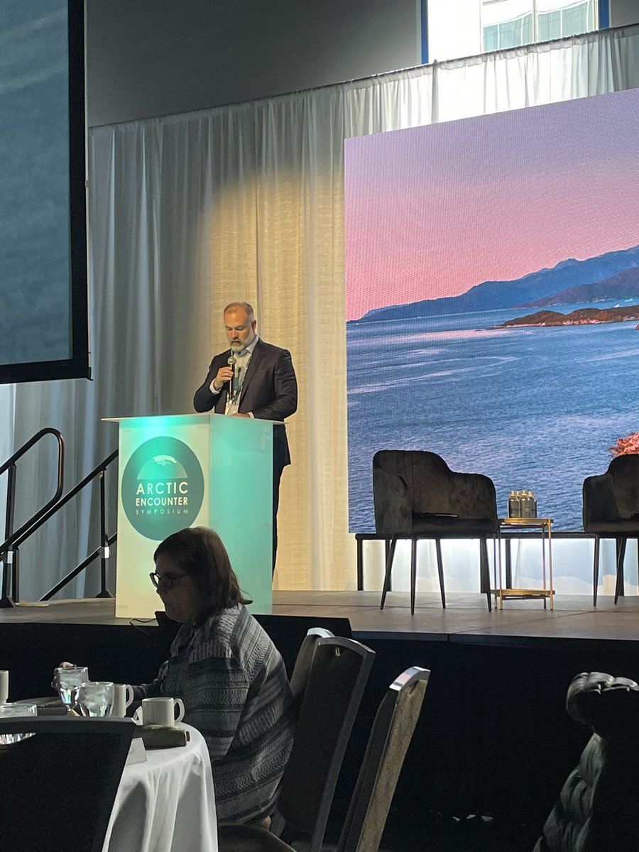 arcticf0x1's tweet photo. @USInterior’s @tommybeaudreau talking about Community Driven Relocation utilizing federal partnerships with FEMA and @DenaliComm https://t.co/PA5PrnmQAn