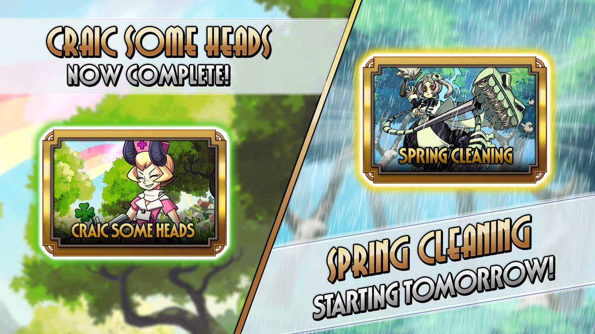 sgmobile's tweet photo. The CRAIC SOME HEADS event is now complete. 

How did you do? Post your score in the comments! 

Rewards are still processing and should be sent out later tonight.  

Don't get too relaxed though, the SPRING CLEANING Prize Fight Event will start tomorrow! https://t.co/uq6II36L89