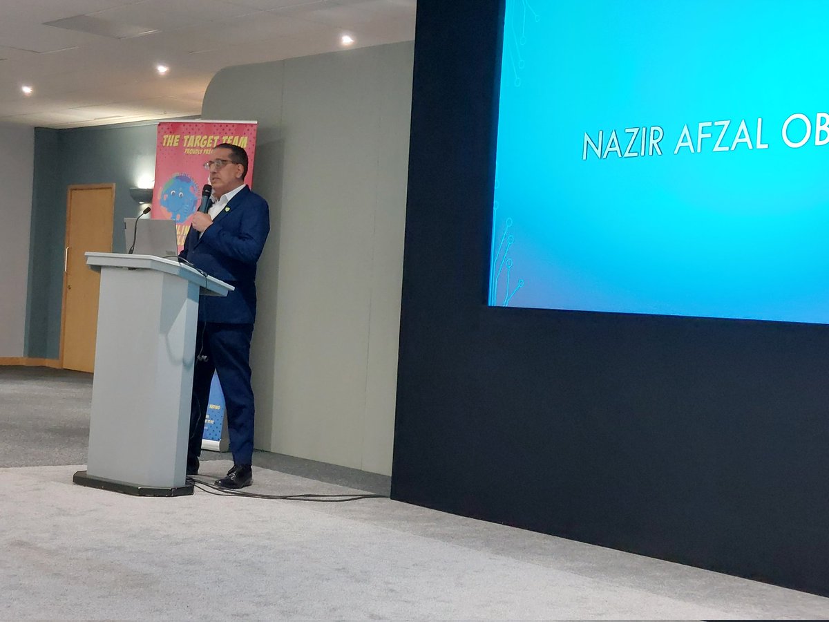 Attended the @ServiceSix1 Target conference today and throughly enjoyed @nazirafzal session. Listening to his amazing career in tackling violence against women and child exploitation was truly inspirational and we are very grateful for the difference he is making.