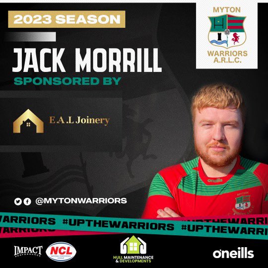 Myton Warriors ARLC tweet media