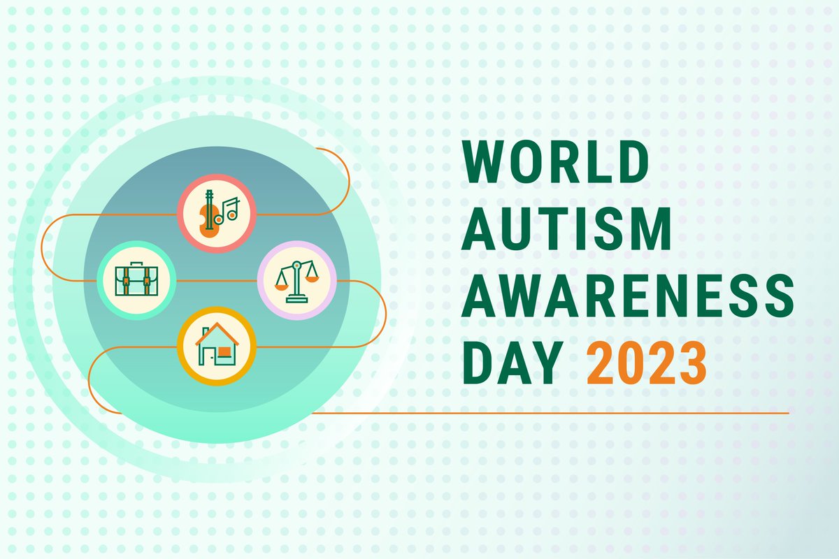 UN's tweet image. Sunday is #WorldAutismAwarenessDay.

To mark the Day, we are hosting a special event that highlights the contributions autistic people are making in their communities!

More: un.org/en/observances…