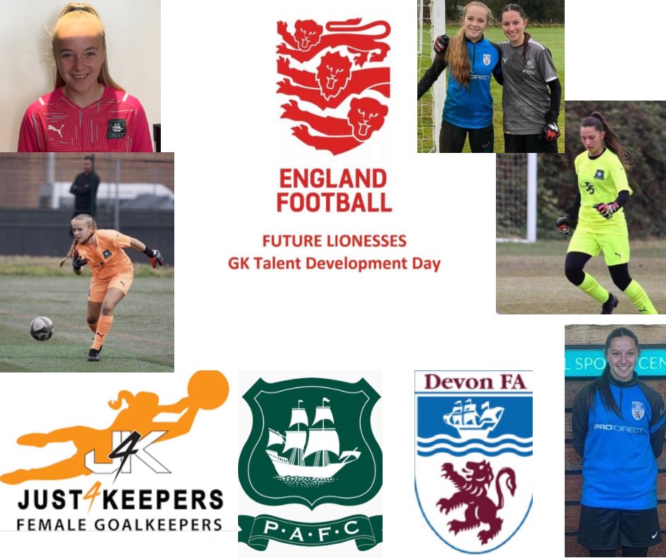 J4K DEVON &amp; CORNWALL ❤️🧤

Huge congratulations to Freya &amp; Lily on there selection for England Lionesses football development day,these camps are by invitation only,fully deserved for all the work Freya &amp; Lily put in.I coach Freya &amp; Lily at PAFC girls ADC,<a href="/HerGameToo/">Her Game Too</a>