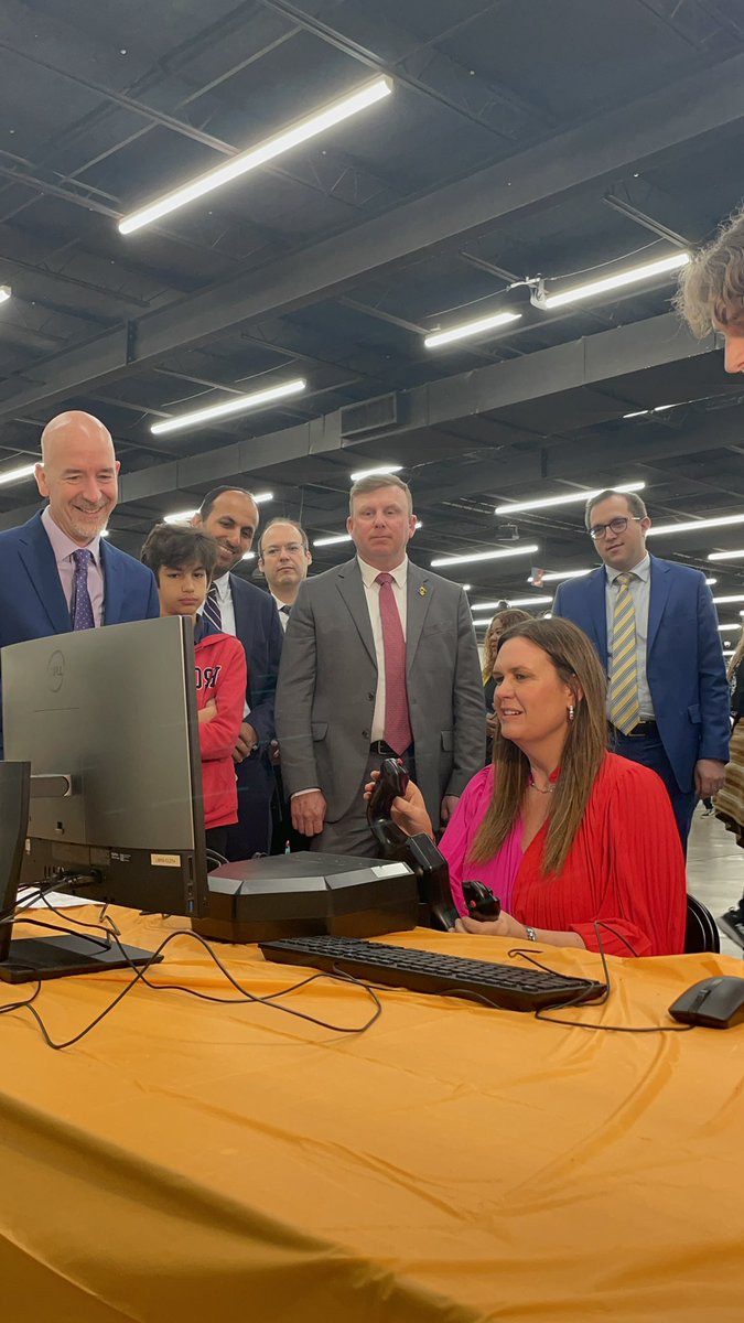 LISAAcademy's tweet photo. We were honored to have @SarahHuckabee and Secretary Oliva attend and speak at #ArSTEMfest today! https://t.co/0CJSGZXStL