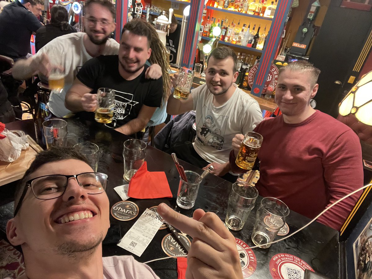 3rd place at GameGang Festival, at least we cumm to Ljubljana!