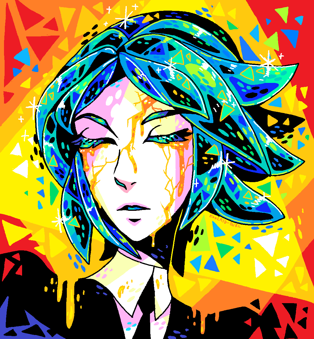 フォスフォフィライト(宝石の国) 「Thanks for the tag  I guess these count 」|🌸Ms Paint Queen💖💙💜のイラスト
