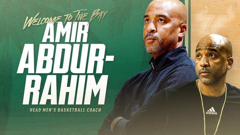 The BCU would like to congratulate Coach Abdul-Rahim @SunsetAMIR on becoming the NEW head Coach of the University of South Florida Men’s Basketball Team @USFMBB #Blackcoachesunited