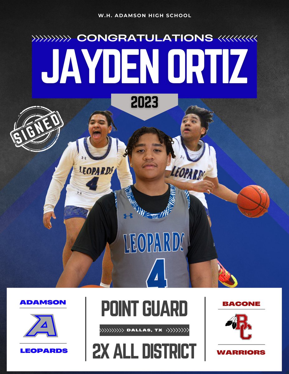 W.H. Adamson Men's Basketball tweet media