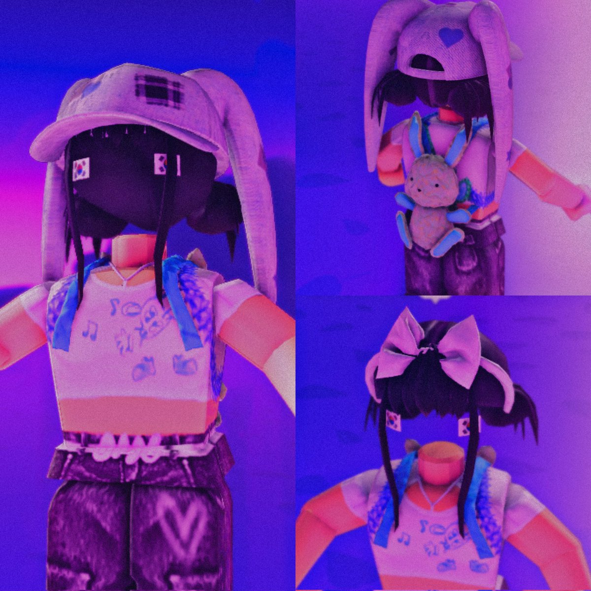 celisnix's tweet photo. "Oh, my, oh, my God, yesanghaesseo na"🎶 this do be living rent free in my head😭

so anyways...

NEW JEANS "HANNI" INSPIRED HAIR🐰✨️

BUY IT HERE: https://t.co/BTGnyPRIMu

uploaded by : @v2playsroblox🔥

#RobloxDev #RobloxUGC #Roblox #robloxart #ugc #NewJeans #bunnies #roblox https://t.co/7P16EUsIhU
