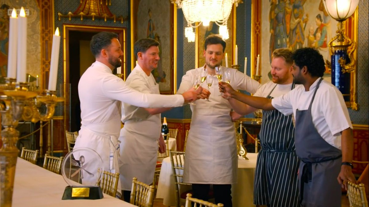 gbchefs's tweet photo. Congratulations to the 2023 champion... and to all this year’s chefs! Relive the highlights of Finals Week in our recap – out tomorrow. 
#GreatBritishMenu
Coverage in association with @TioPepeFino https://t.co/Vmd4gUBuNz