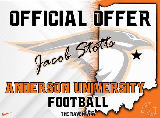 After a great visit, i’m blessed to receive an offer from Anderson University! <a href="/coachmonty11/">Coach Monty</a> <a href="/coach_codd/">Jonathan Coddington</a> <a href="/AUFootball__/">Anderson University Football</a>