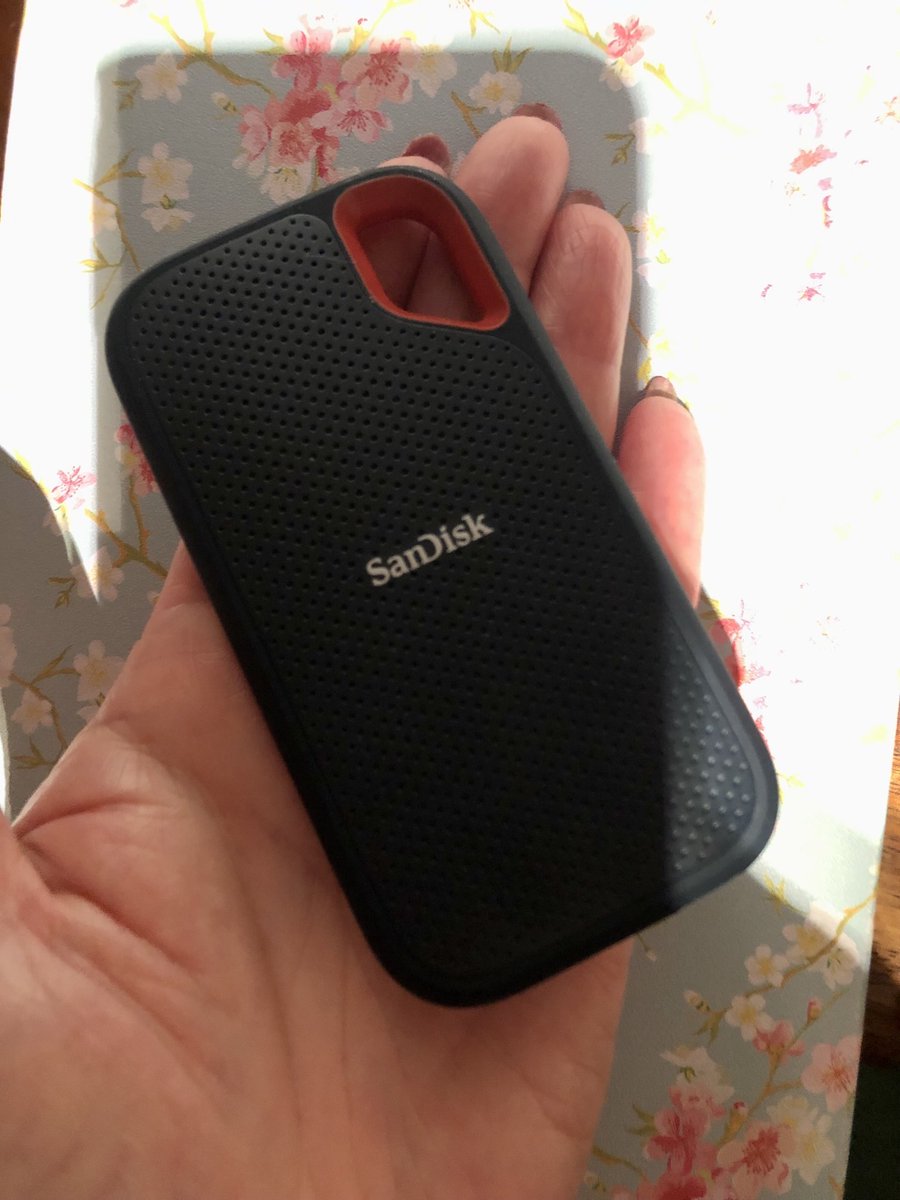 Apparently today is #WorldBackUpDay! I am trialling #DropboxBackUp but I have so many files that memory sticks are no longer enough… So, I’ve treated myself to 2 external hard drives. Really impressed with the transfer speeds of both