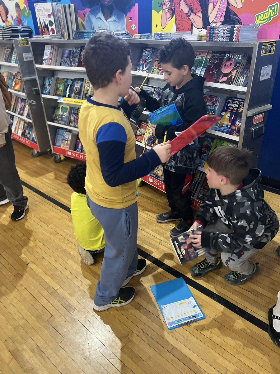 We had a blast! Thank you for putting together yet another fabulous Book Fair! The kids are excited to read their new books!