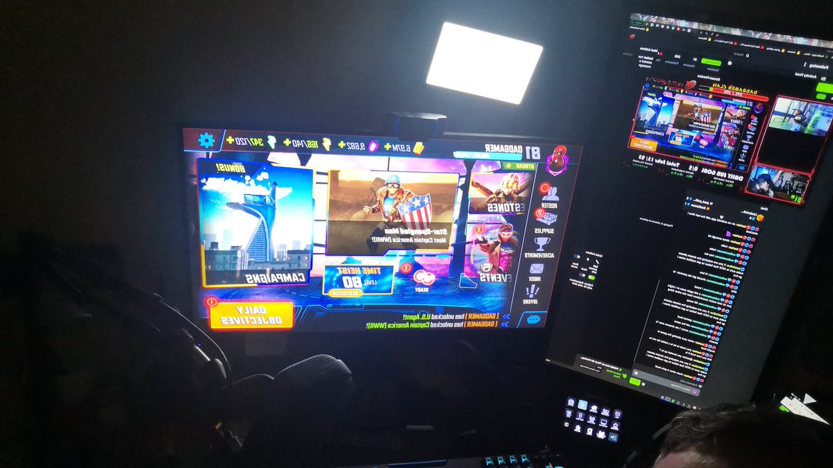 DadGamerOfTwo's tweet photo. Live now on @kick playing @MarvelStrikeF love this game come check out my stats https://t.co/HEv95kSFU0

#KickStreaming #KickStreamer #KickStreamers #MarvelSnap #MobileGaming @NoxAppPlayer https://t.co/yr01D1HGA7