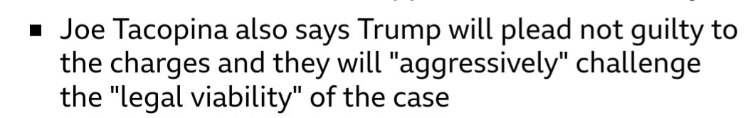 JulianAitken's tweet photo. So, Trump's lawyer will "aggressively" challenge the legal viability of the charges.

Not just challenge them.

"Is that how it's done? Hm?"

If you know, you know  #AFewGoodMen https://t.co/tQTTNRXRT3