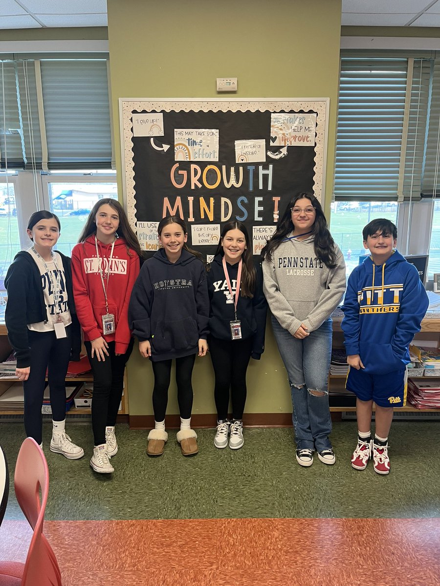 Ms_Tarsnane's tweet photo. College Awareness Week! The Dolphins had a great time touring different colleges and learning where their teachers went to school! We have also been cheering on our favorite colleges in the NCAA tournament! 🏀🐬#WeArePlainedge https://t.co/L9w3xizGH8