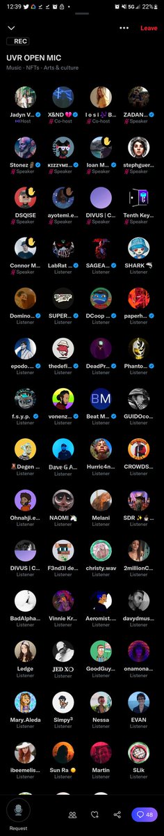 nyclabrats's tweet photo. AYO #UVR LFG 💨 countin money bags wit @jadynviolet @xandforshort @iamlosi @zadaneth @OrganicStonez @KizzySays @marcu_ioan @steph_guerrero @dsqise  @AyotemiMusic @tenthkeymusic @connorxmasta n frens. #labratnation https://t.co/FLKE8l0Ucc