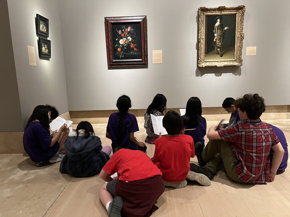 PBVUSD 5th grade GATE scholars from Berkshire, Hart, Highgate, McAuliffe, Reagan, Stockdale, and Whitley get an “eyes-on” experience of the Elements of Art at Norton Simon Museum in Pasadena. #WeArePBV