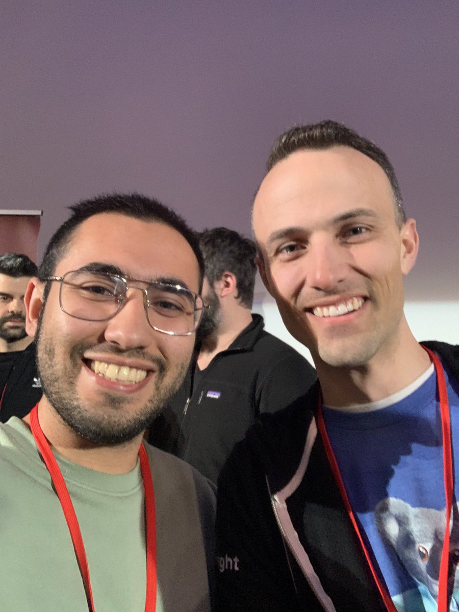 amiiirsafe's tweet photo. @kentcdodds 
@getify 
Finally had the pleasure to have a chat in person with my heroes in @cityjsconf.
Always inspired by your way of thinking 😀💭🔥 https://t.co/BRdOltYdNO