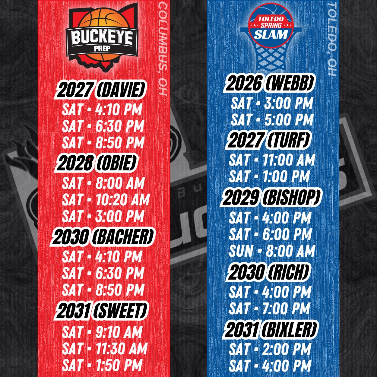 Ohio Buckets on Twitter "🚘 BUCKETS ALL OVER this weekend! 🔥MIDWEST