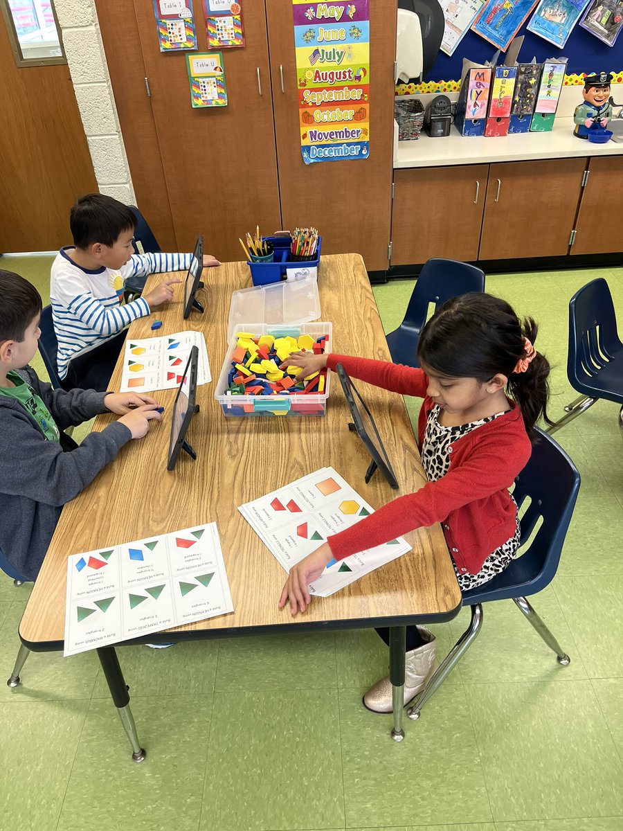 qrbryant's tweet photo. Making shapes out of other shapes. Recording our new shapes on Seesaw #qrspride https://t.co/2UcO2O2pxq
