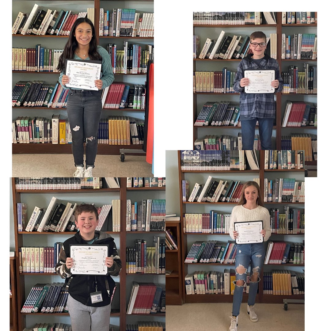 SamosetMiddle's tweet photo. Student Spotlight recipients for March and April.  Keep up the great work https://t.co/wXX18ZL1dH