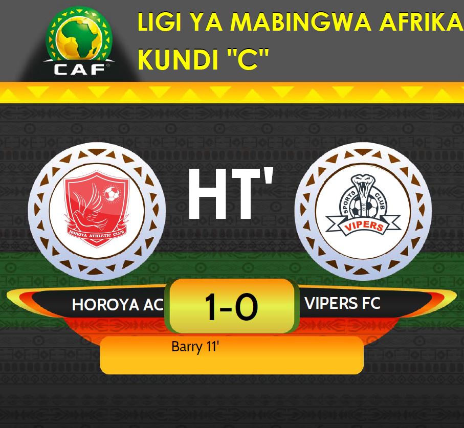 azamtvtz's tweet photo. MAPUMZIKO | #CAFCL
HT: Horoya AC 1-0 Vipers FC
LIVE #ZBC2 kwa Tanzania pekee
#CAFCL #CAFChampionsLeague #CCL HoroyaVsVipers #Horoya #Vipers #HoroyaVipers #LigiYaMabingwaAfrika https://t.co/2VAnFFSw9m