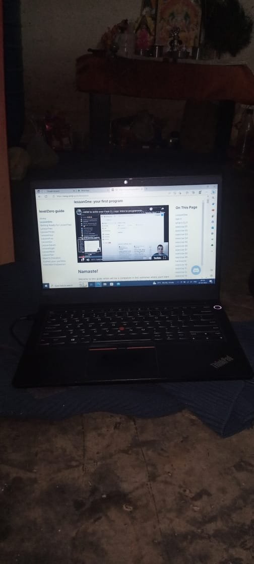 kar2905's tweet photo. laptop delivered and training on @tanaypratap's @neogcam and @duolingo - he sends me an update almost every other day (and that was before he got his laptop)🙏🙏 Kudos to his dedication and commitment. https://t.co/gzZb97AYIE