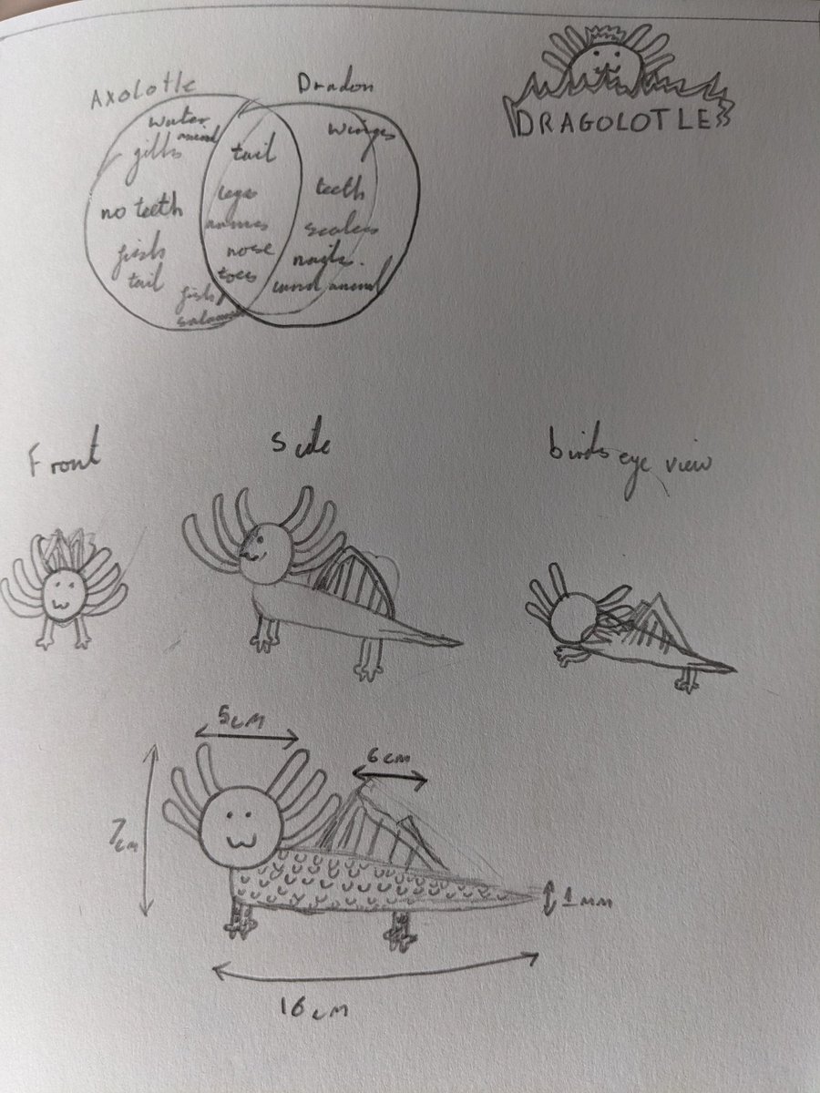 thedellschool's tweet photo. Y5 have ❤️ The Arrival by Shaun Tan and the incredible artwork and have been inspired to design their own creature 'the arrival' may encounter in the new world. We've thought how to care for them by creating both written and visual instructions. #enterprisingcreativecontributors https://t.co/Sdus9U0Dow